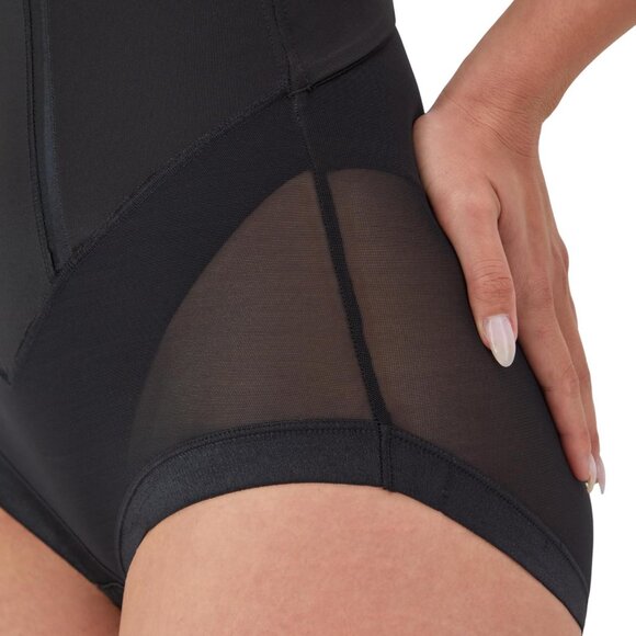 NWT Maidenform Womens Shaper With Built-in Bra Fl1256 Bodysuit 1256 Black 38DD - Picture 5 of 10